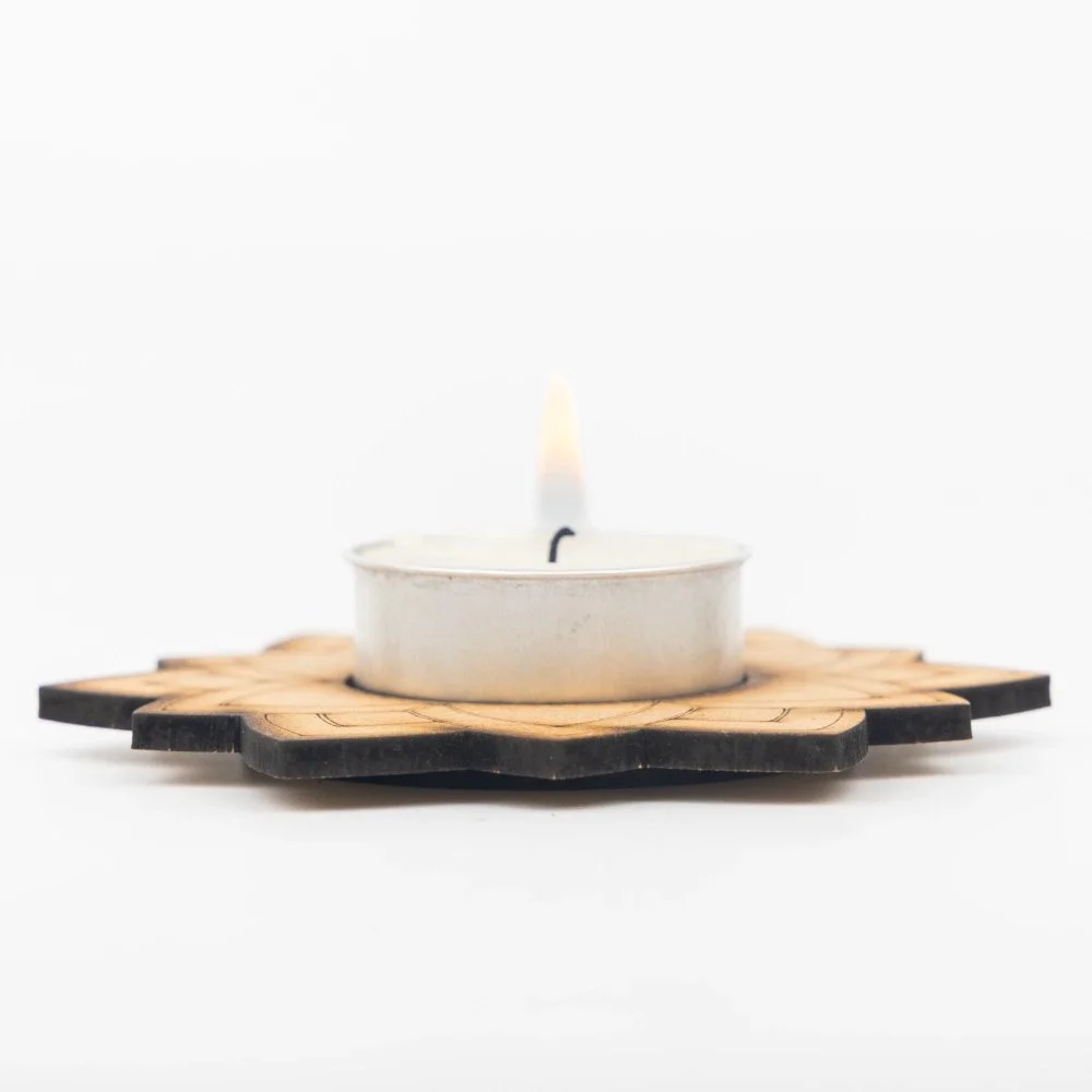 Affordable MDF floral tea light holder online
